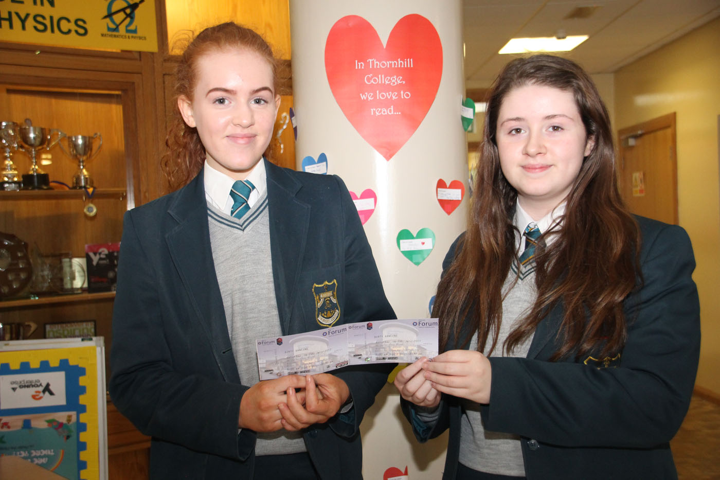 Katie May Duffin (9B) wins tickets for 'Dirty Dancing'